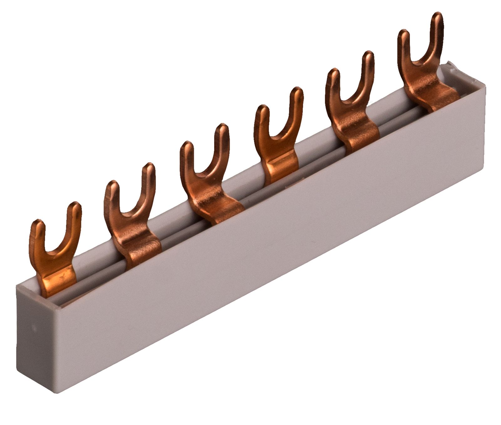 Phasenschiene 3ph 17,8mm 106mm 16qmm 130A Gabel Isoliert