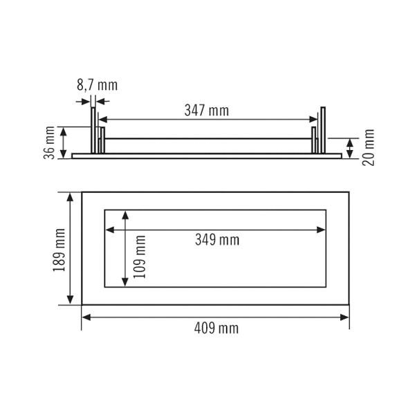 Einbaurahmen ws Zubehör Kst