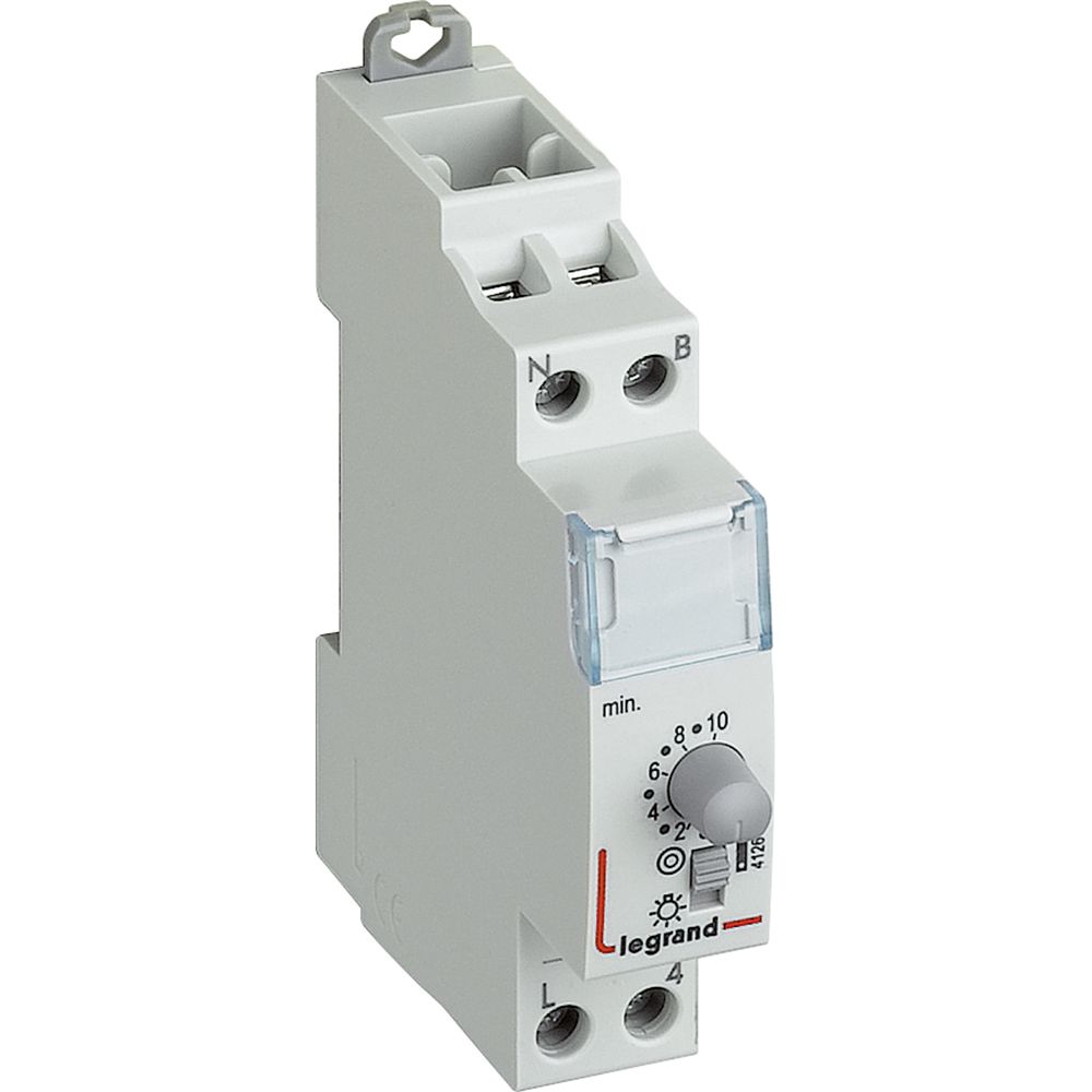Treppenlichtzeitschalter REG elektr 1TE 230VAC 3/4Leiter nachschaltb