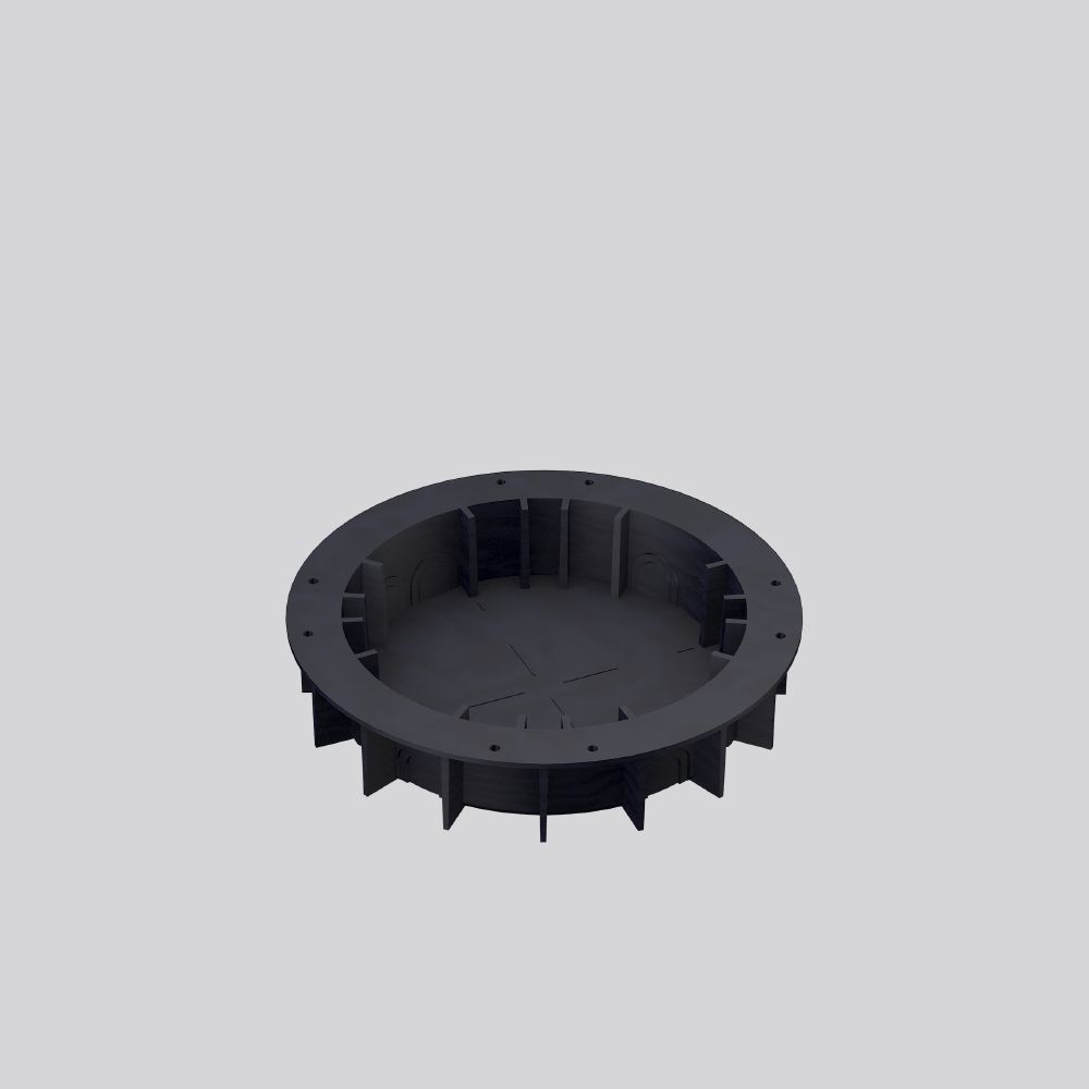 Eingießtopf sw Terra Kst Ø300mm H60mm