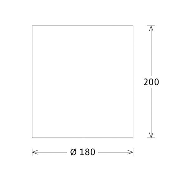 LED-Anbaustrahler 22W Topas 4000K 2070lm Konv Dimmung DALI 1LED Alu IP20 ws mt