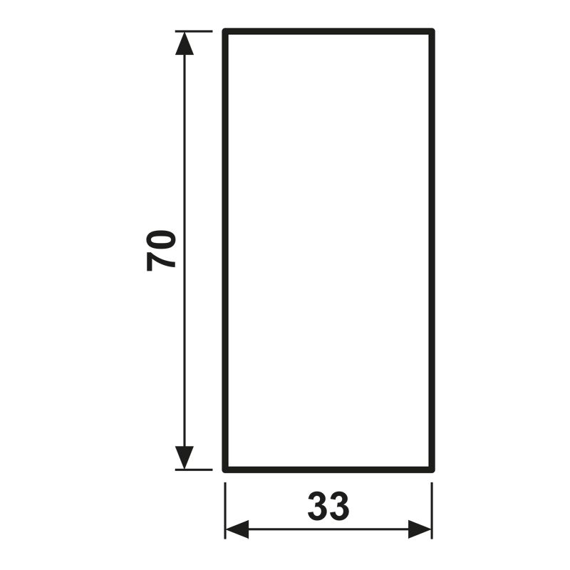 Abdeckung Schalter LS alu mt