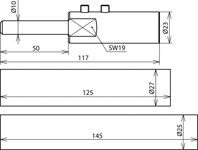 Anschlusssystem V2A unbeh Edelstahl (V2A)