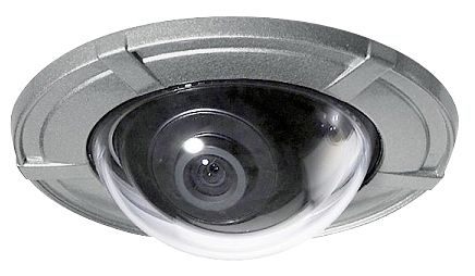 Türsprechkamera 2Draht PAL EB Alu si Einb