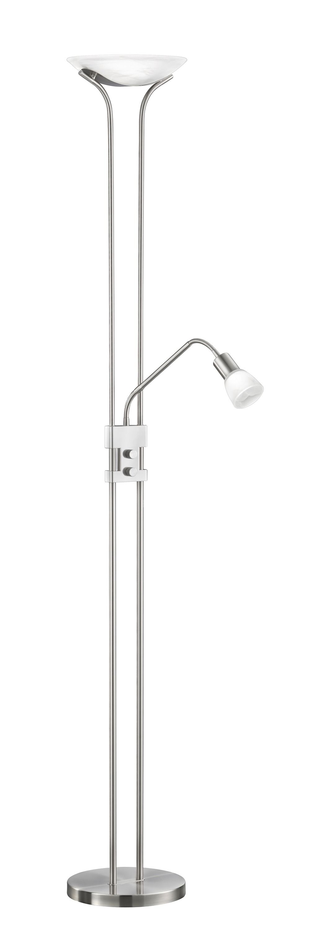 LED-Stehleuchte 24W SANTO II 3000K 5LEDs 2250lm elektr.Trafo direkt m.Schalter