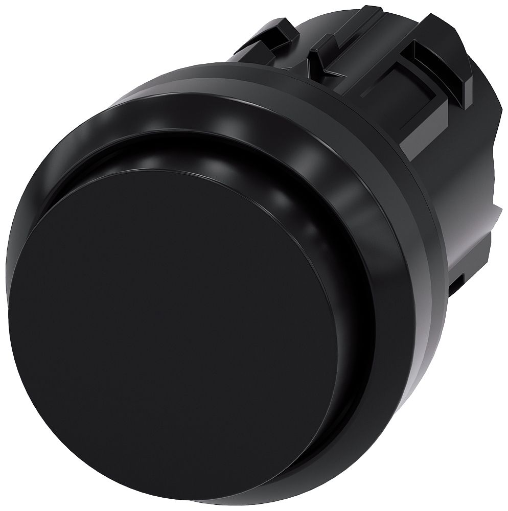 Drucktaster Front 1f sw Ø22mm rnd IP68 29,45x15,7mm Tastend