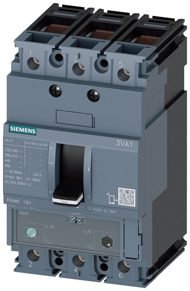 Leistungsschalter 80A 3p 1A/In IP40 opt.Motorantr Motorantrieb optional