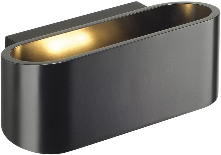 Up/Down Leuchte 100W HV sw IP20 R7s UP and Down 180x80x70mm