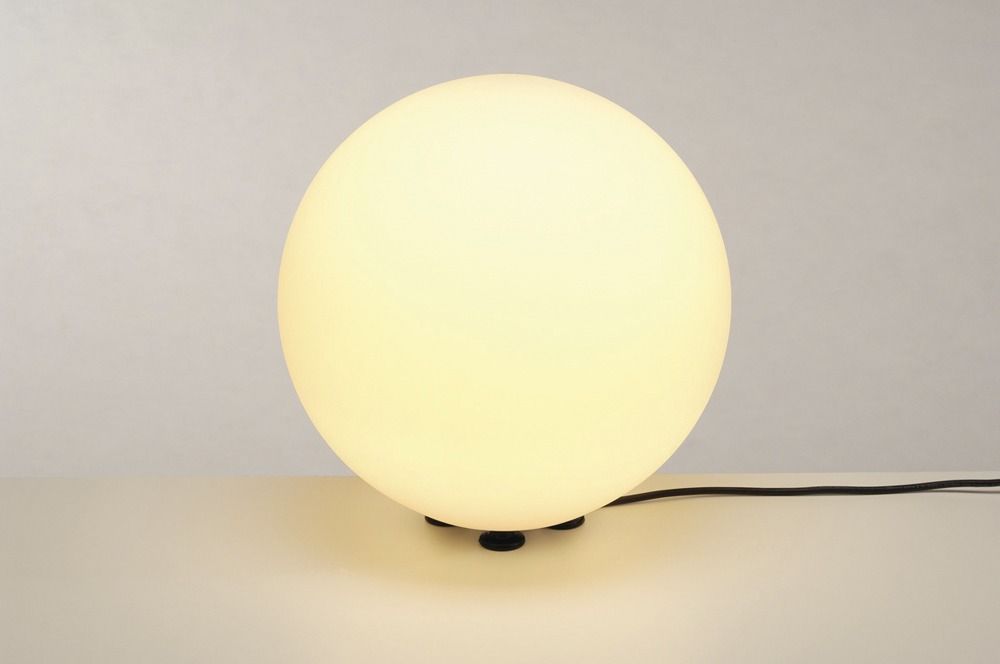 Wegeleuchte 24W E27 ws ST Kst_opal HV IP44