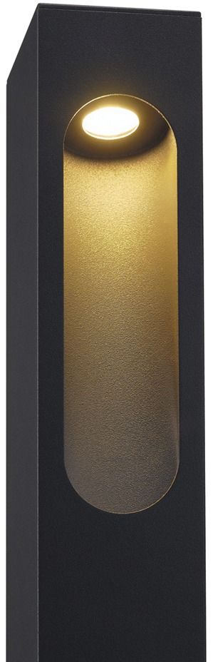 LED-Pollerleuchte 6W IP44 3000K 160lm anth 1LED Alu
