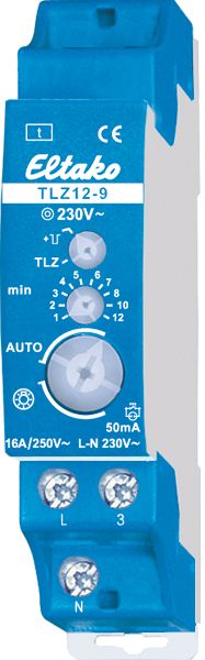 Treppenlichtzeitschalter REG 230VAC 1TE elektr.Ausschaltvorw 3Leiter flackern