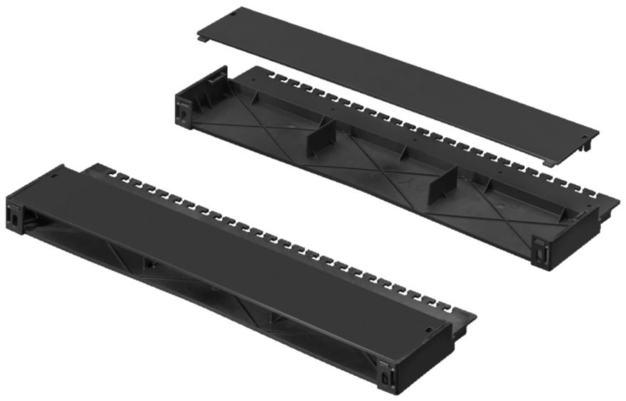 Kabelabfangschiene Kst CMC 482,6mm Geeignet für 482,6 mm (19 Zoll)-Montage