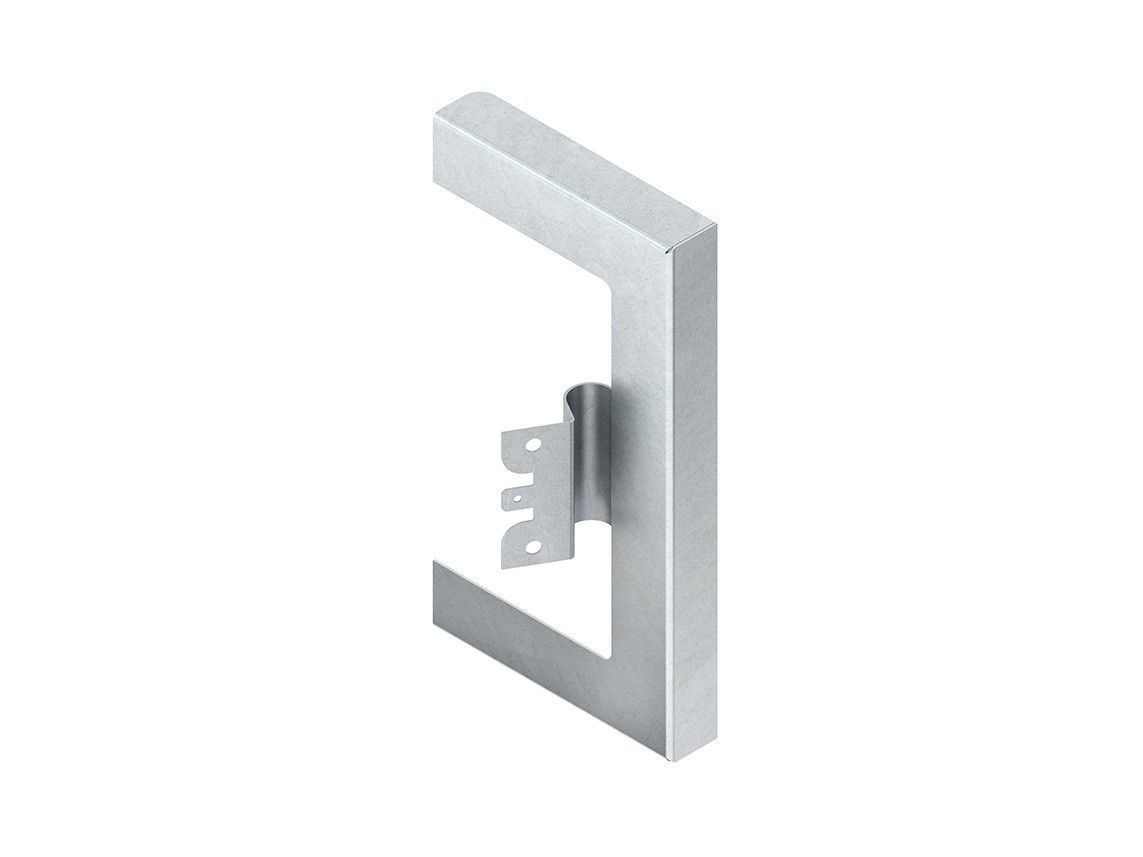 Wandanschlussblende GEB-K B211xT100mm vz sym ST natur hfr