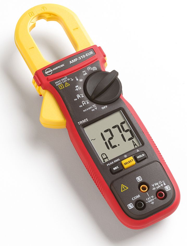 Zangenmessgerät digi man UC ACV/AC 35mm Echteffektivwertmessung (TRMS) DCV/DC
