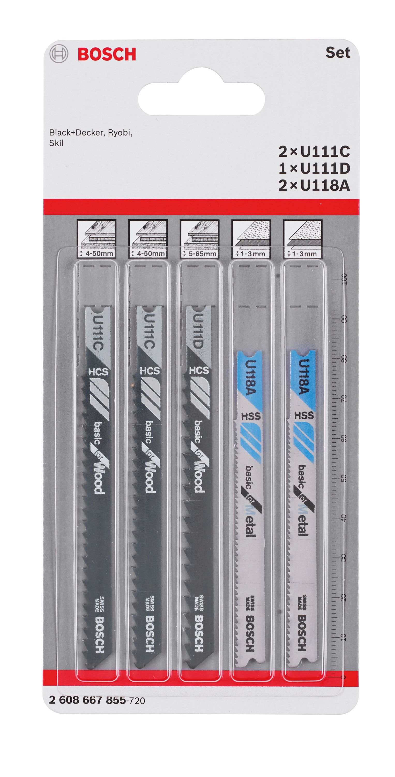 Stichsägeblatt Holz f.Holz