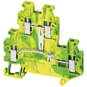 Schutzleiter-Reihenklemme Linergy TR 0,14-4qmm gn/ge 2Etagen APL_erf.