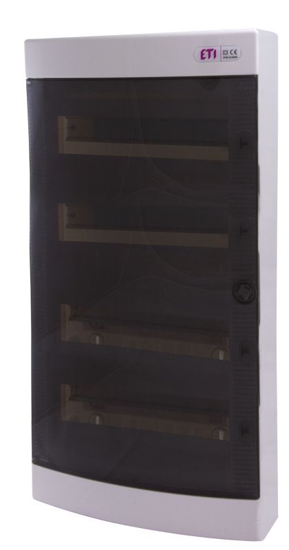 Kleinverteiler AP 4x48TE Kst IP40 287x652x112mm
