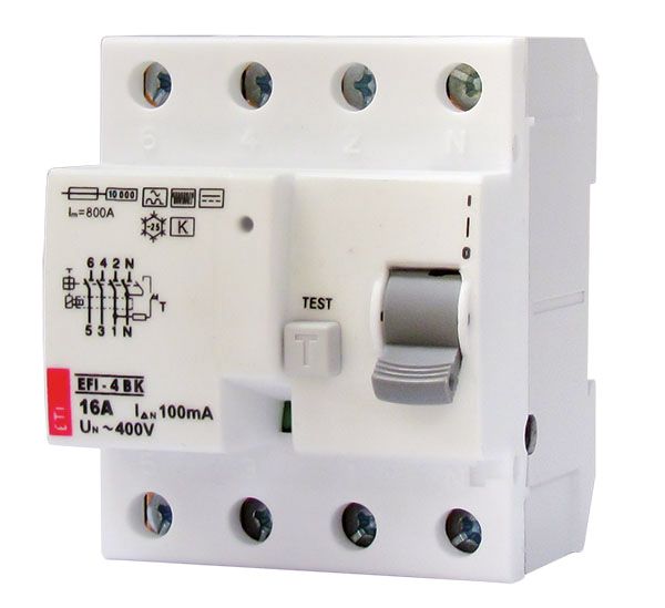 FI-Schutzschalter B 4p 400V 40A 0,03A 4TE REG 10kA