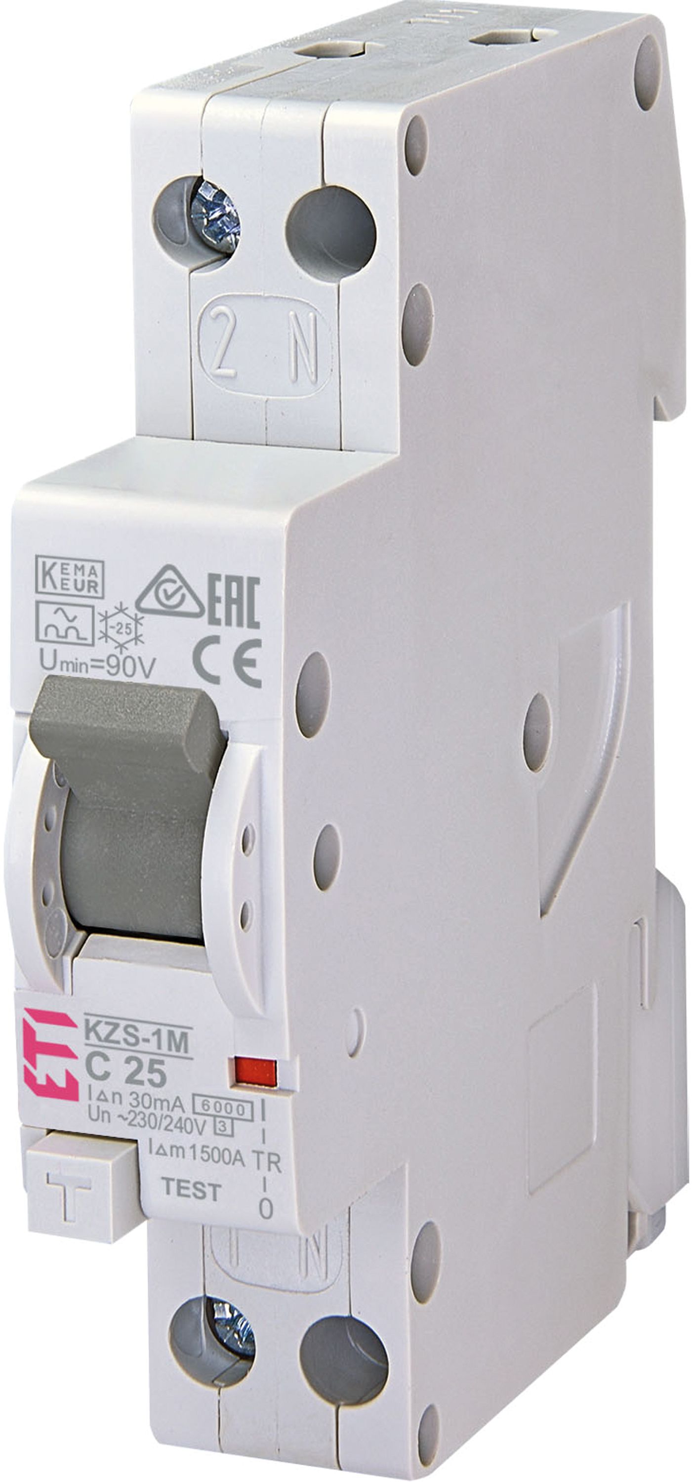 FI/LS-Schutzschalter C25 1p+N 0,03A A 6kA 2TE 1p 230V