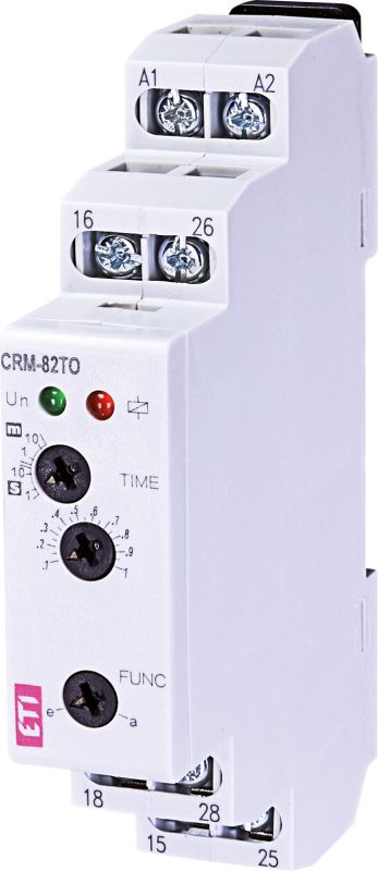 Zeitrelais REG 12-240VUC 2W analogEF 1TE Rückfallverz sek/min