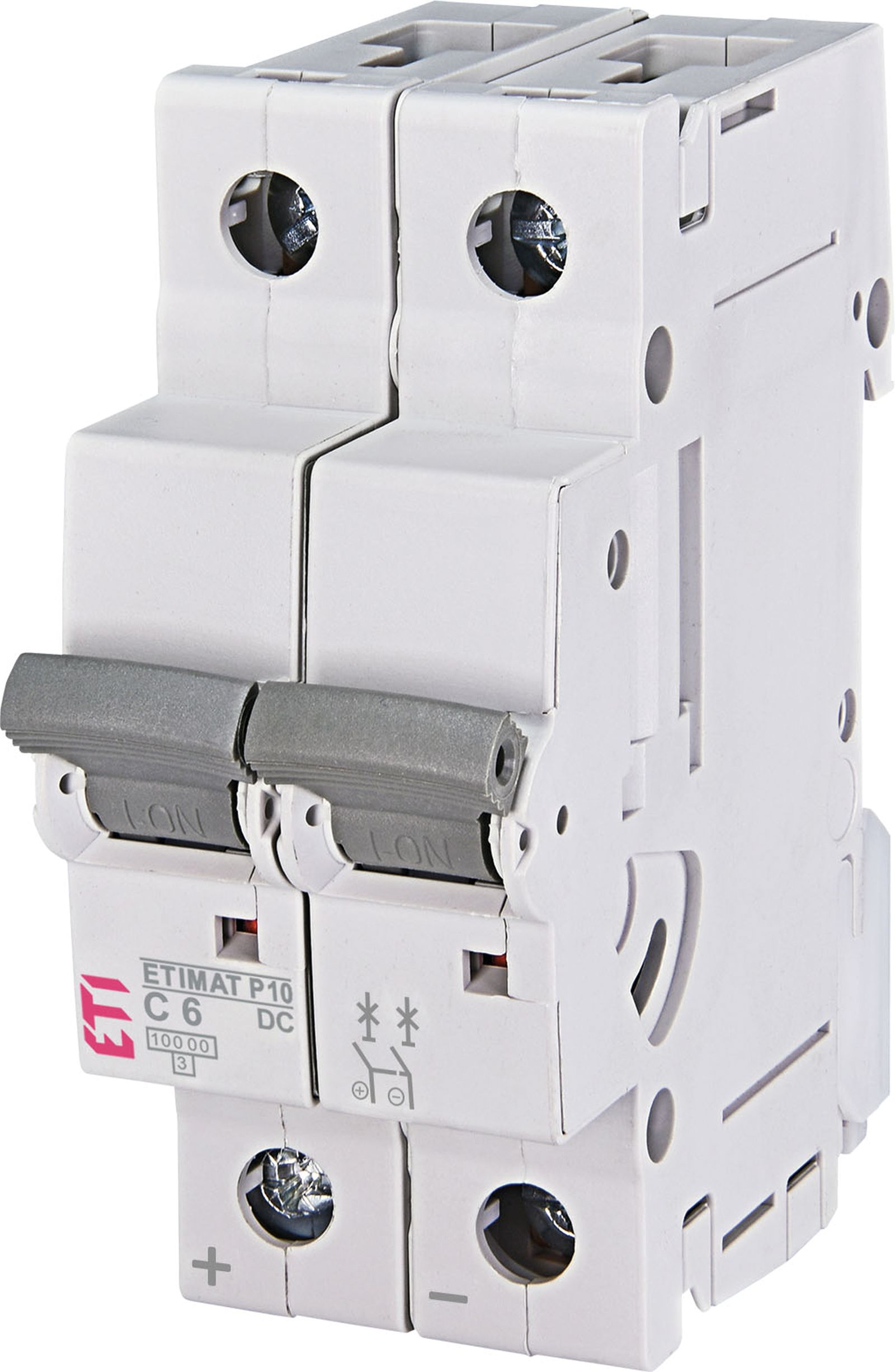 Leitungsschutzschalter UC C 6A 2p 400V 2TE 50Hz IP20