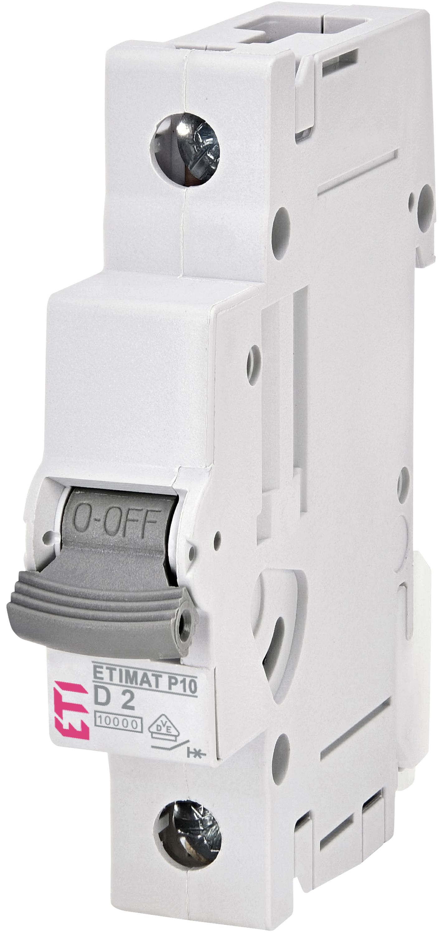 Leitungsschutzschalter UC D 2A 1p 400V 1TE 50Hz IP20