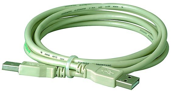 Sensor-Aktorkabel 5m USB-A Male ger USB-A PVC Polyvinylchlorid (PVC)