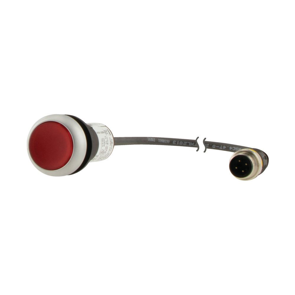 Drucktaster 1f rt rnd Ø22mm 1Ö IP67 fl Geeignet für Beleuchtung