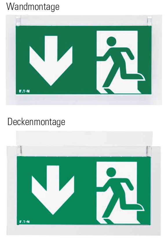 LED-Sicherheitsleuchte CrystalWay 4,1W 6500K 1LED Wandanbau/Deckenanbau 20m