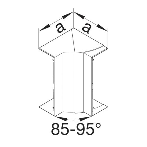 Inneneck GEB-K Kst HFT 210x68mm alu hfr nass_lack