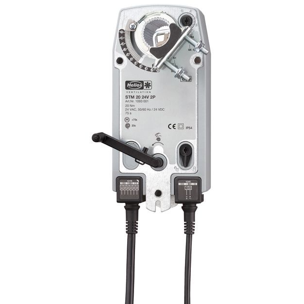 Klappen-Stellmotormotor 2 DC 24V 50-60Hz