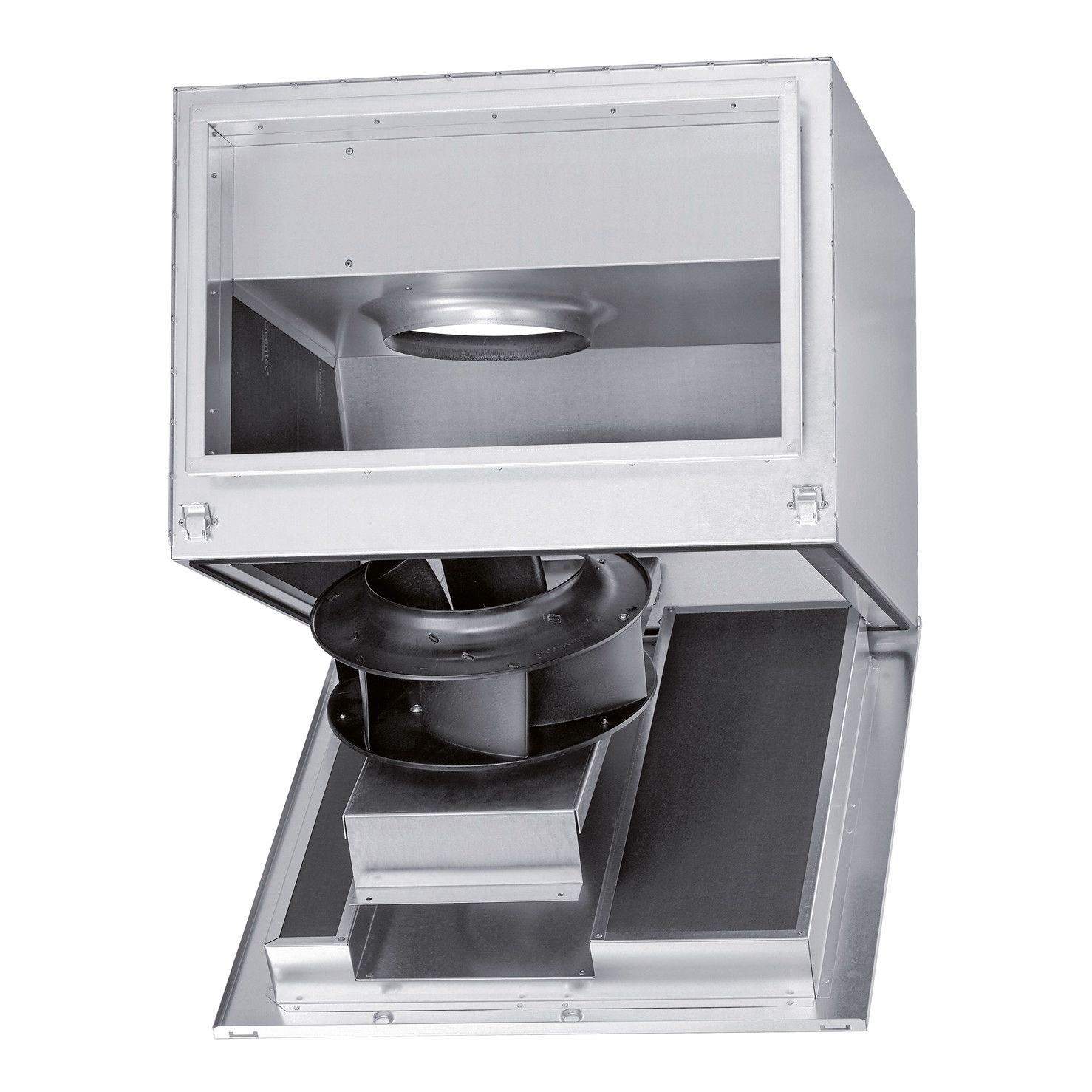 Kanalventilator 400x700mm 230V 5420cbm/h 0,71W Stahlbl IP54 60000g -20-60°C 50Hz