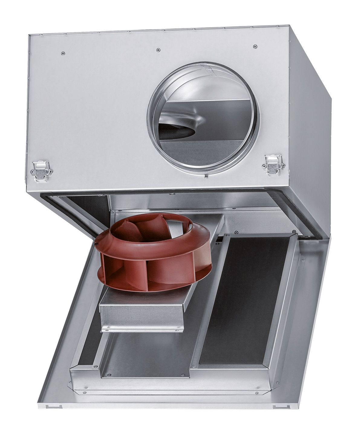 Rohrventilator Ø355mm 230V 2670cbm/h 0,32W ST 60°C