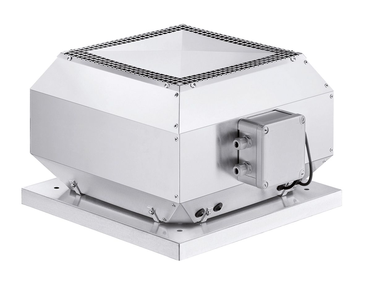Dachventilator Ø225mm 230V 640cbm/h 43W -20-70°C Alu IP44 50Hz