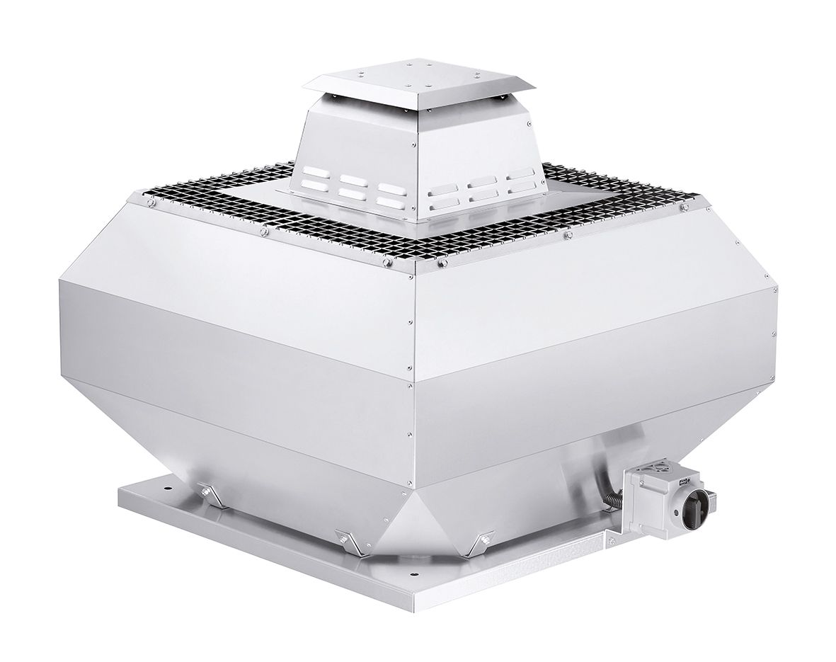 Dachventilator Ø315mm 400V 2855cbm/h Alu 350W -20-120°C IP54 50Hz