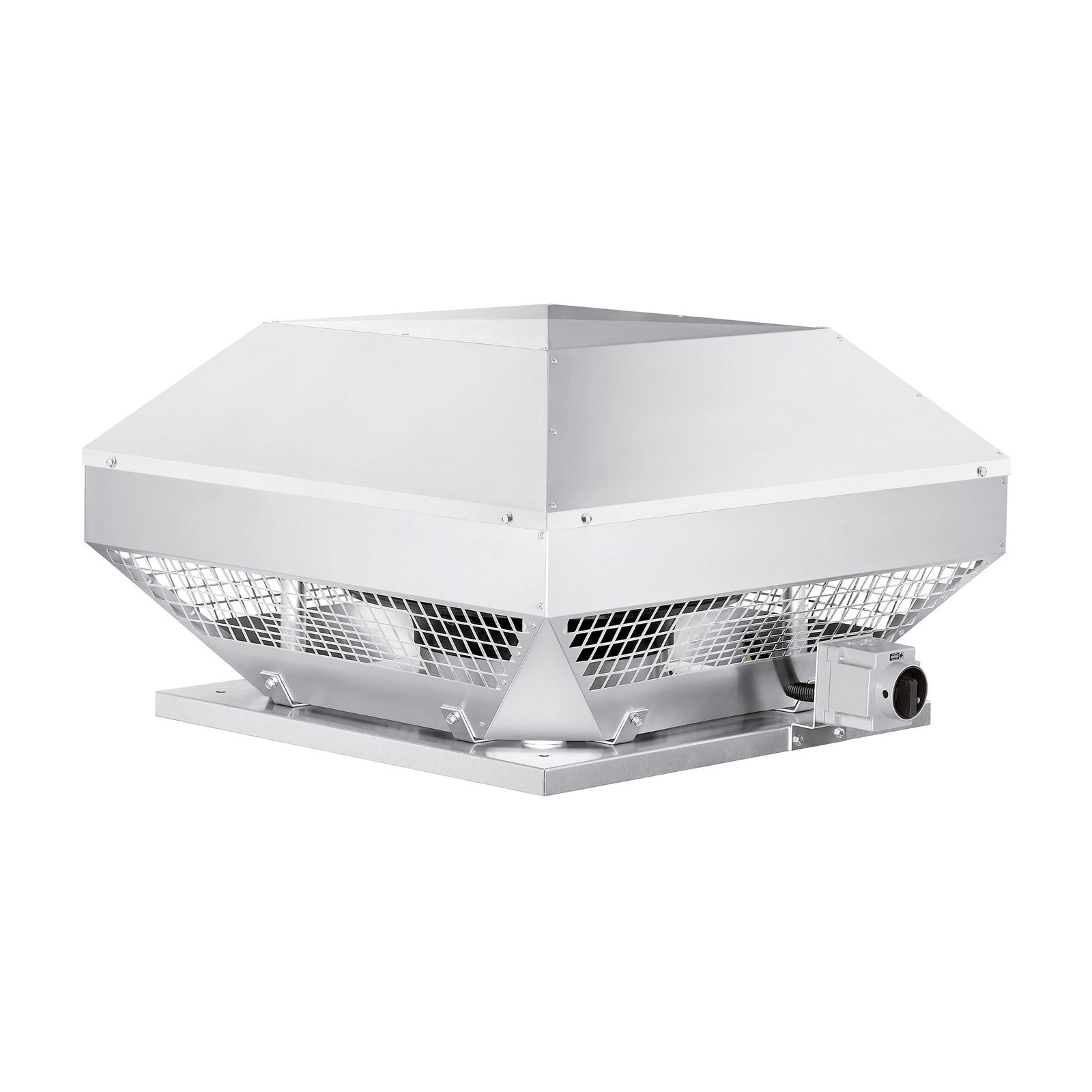 Dachventilator Ø400mm 230V 6695cbm/h Alu 1050W -20-40°C IP54 50Hz
