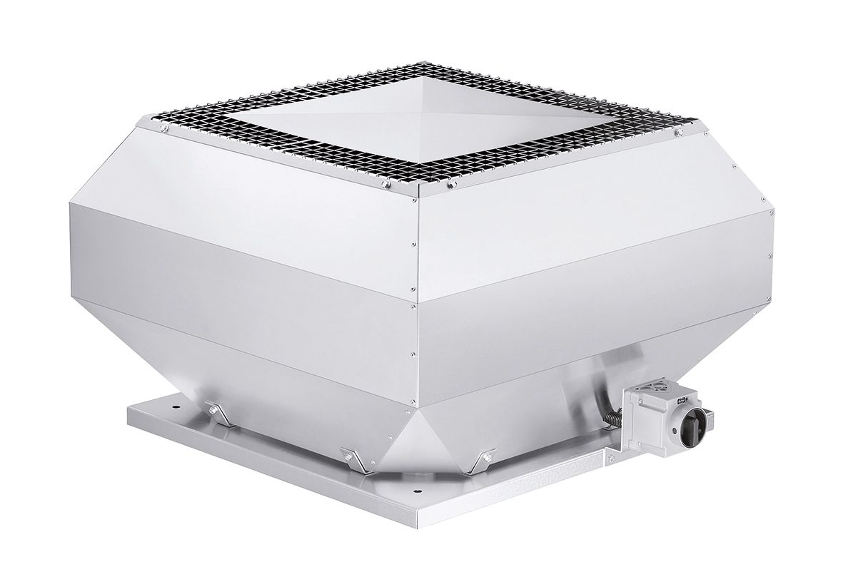 Dachventilator Ø500mm 400V 11100cbm/h 2450W -20-40°C Alu IP54 50Hz