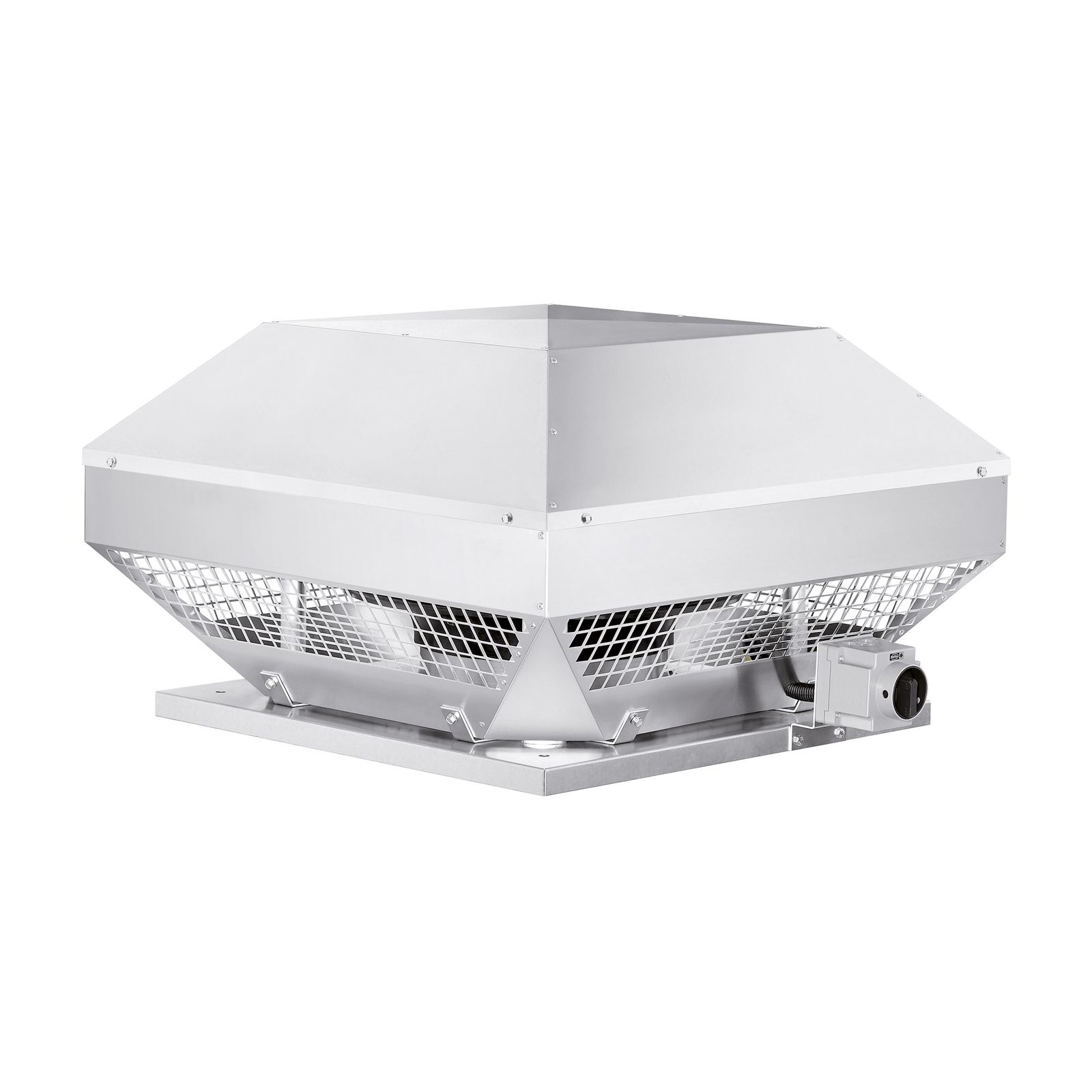 Dachventilator Ø630mm 400V 16650cbm/h 2380W -20-55°C Alu IP54 50Hz