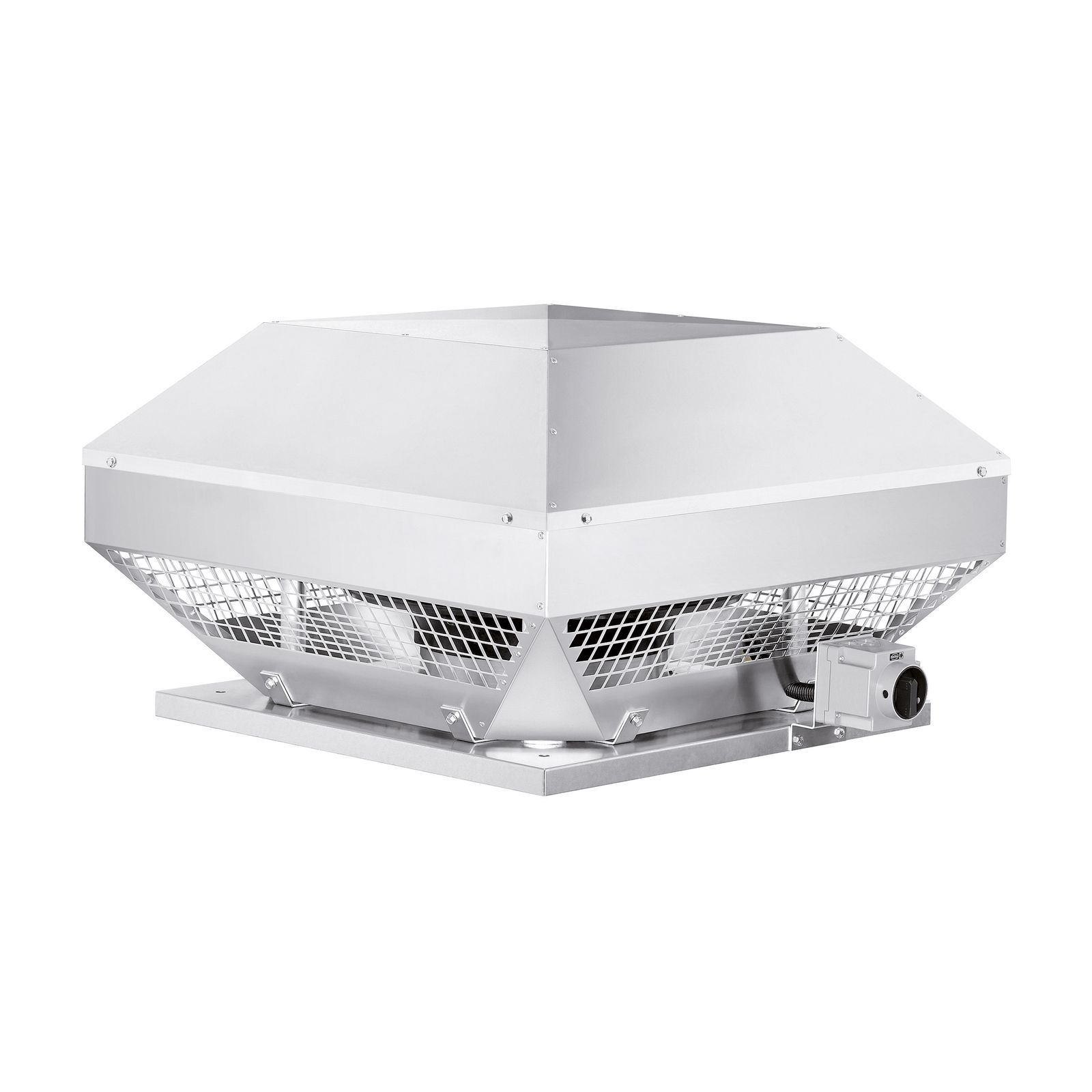 Dachventilator Ø630mm 400V 17750cbm/h 2900W -20-50°C Alu IP54 50Hz