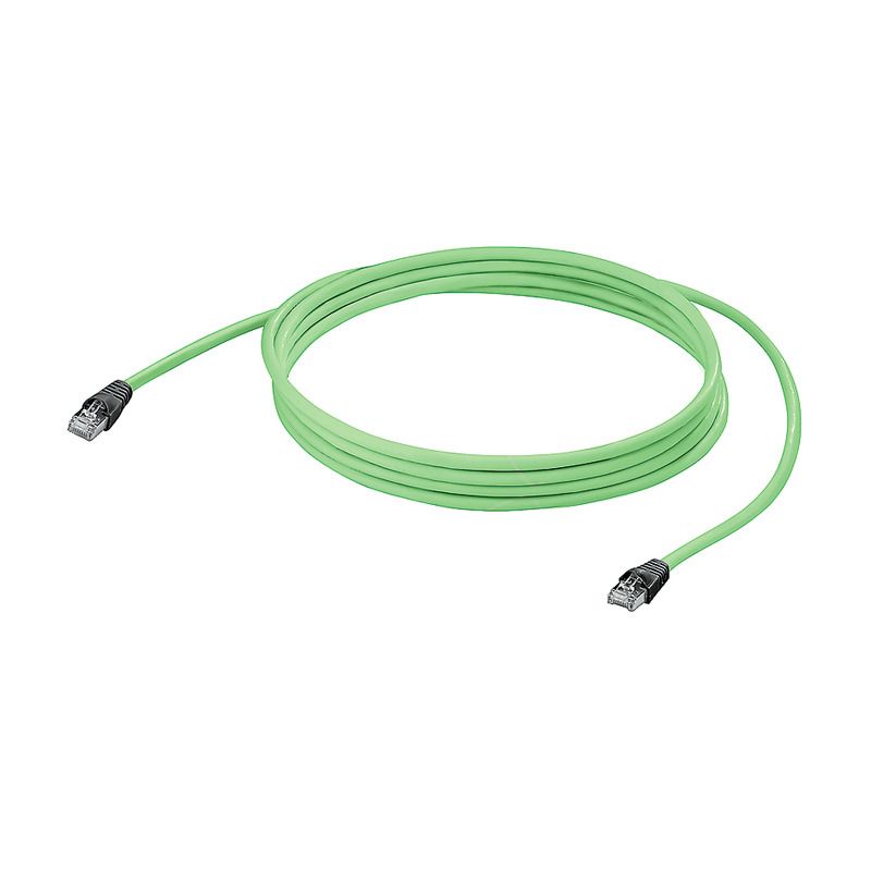 Patchkabel Cat5E 65m gn SF/UTP RJ45 AWG22