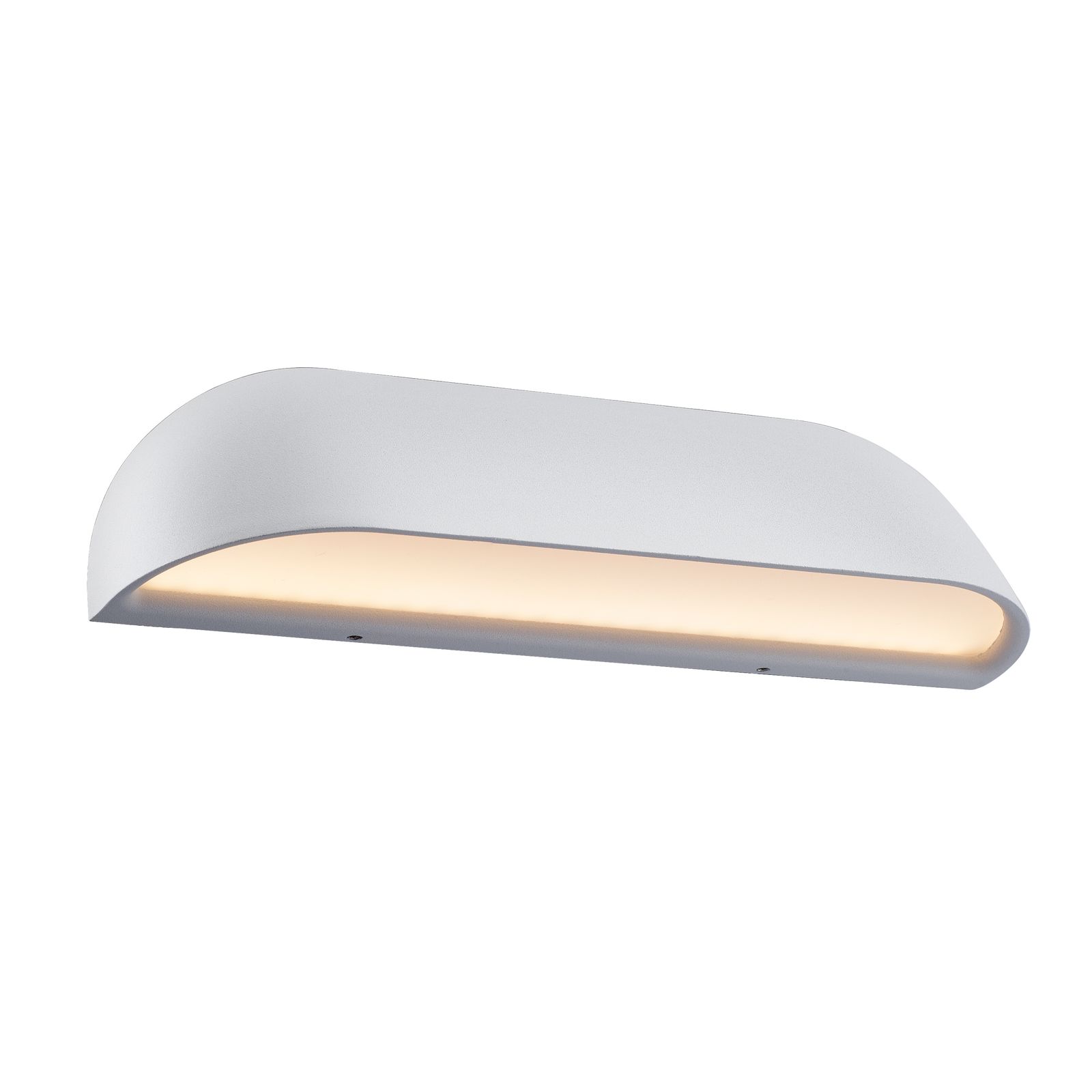 LED-Wandanbauleuchte Front 26 8W 3000K 650lm ws Konv IP44 68x260x68mm