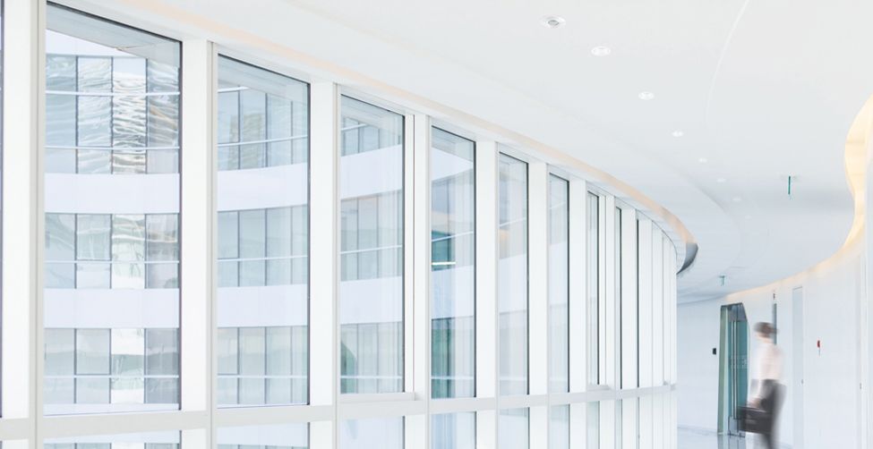 Präsenzmelder-Bus DALI FLAT UP ws 2,5m 180-360° v0-180° Reichweite: 3m