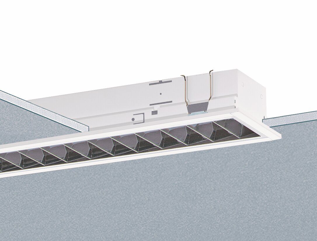 LED-Rasterleuchte 35W ws EVG DALI IP20 Dimmung DALI 1547x115x60mm