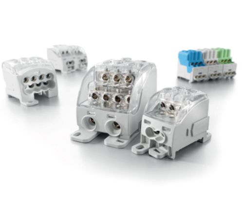 Hauptleitungsklemme 8Eing gr berührsich REG 1pol schraub