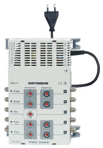 Einschleusverstärker 5f 24dB NTeingeb Fernspeisbar Entzerrer Pegelsteller