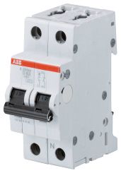 Leitungsschutzschalter AC D 10A 1+N 230V 2TE 50Hz Zusatzeinrichtungen möglich