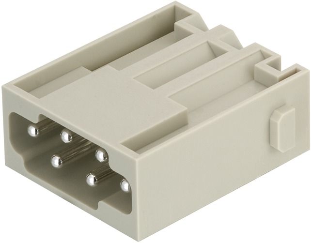 Kontakteinsatz Stift Han-Modular 6p 16A Steckklemm 500V 0,5-2,5qmm