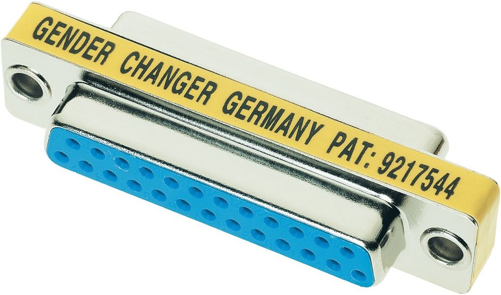 Adapter DB25 Han-Port DB25 Buchse Schirm