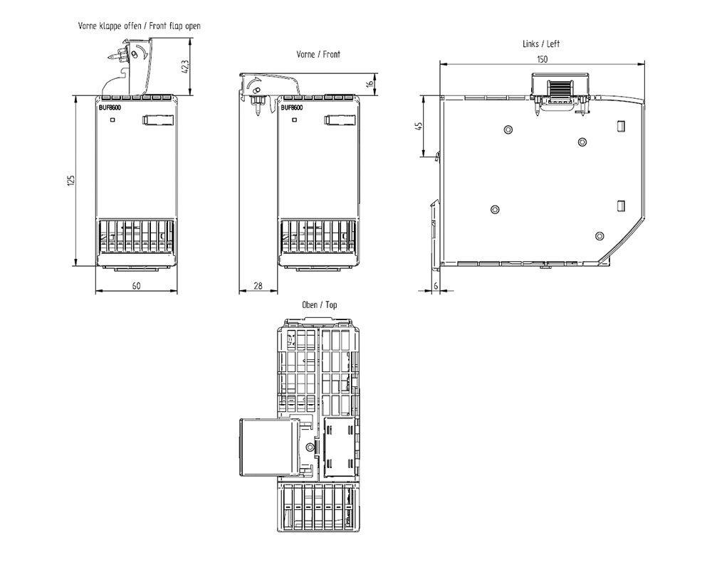 Puffermodul 100ms/40A