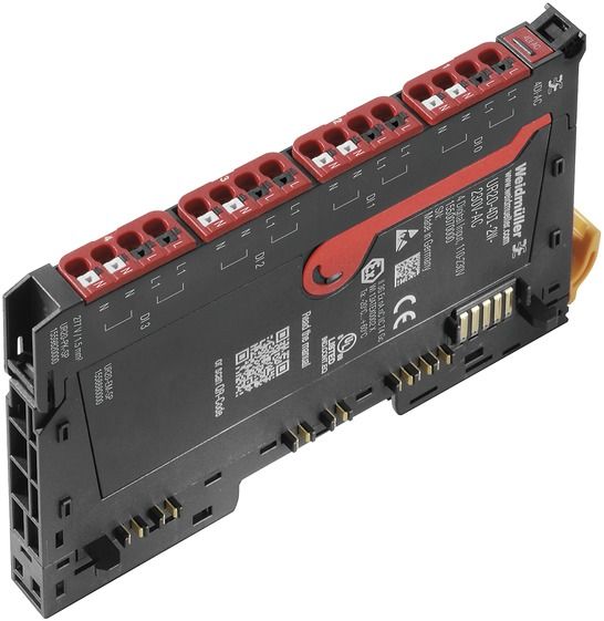 Digital I/O-Modul DC 24V 4Eing 20,4-28,85V Steckanschl